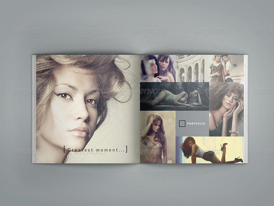 Mikon Photography Portfolio Square Catalog, Print Templates
